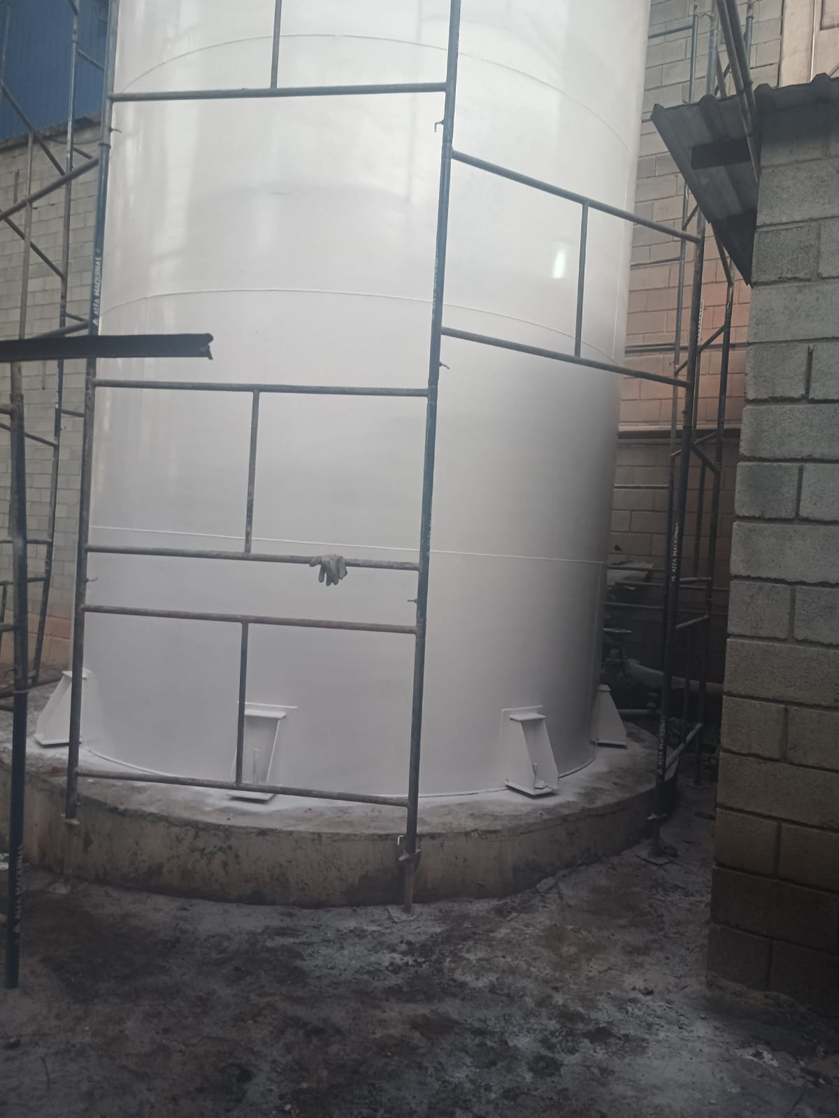 Reforma em caixa d'água